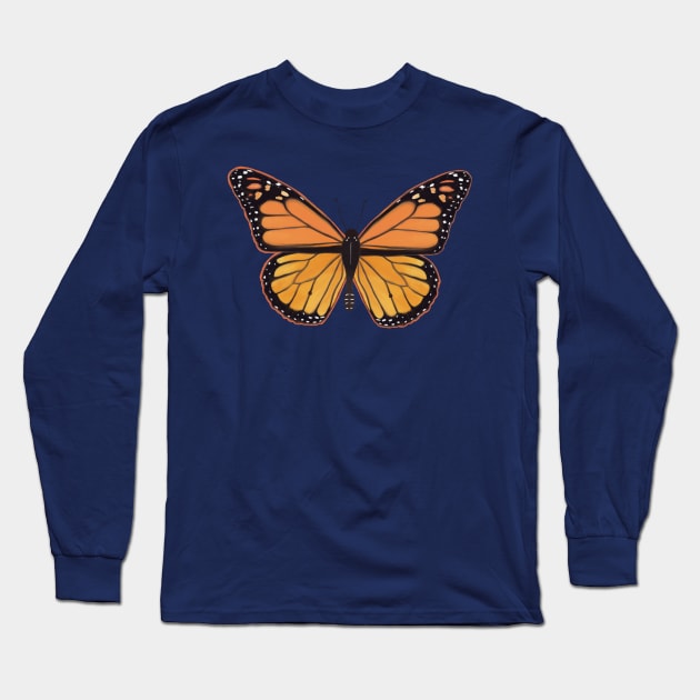 Save Monarch Butterflies! Long Sleeve T-Shirt by Spatium Natura